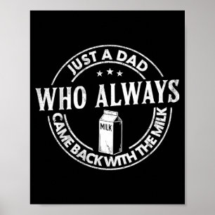 Funny Dad Quote Retro Vintage Gift For Father’s Da Poster