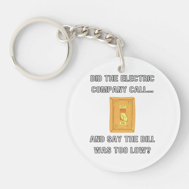 Funny Dad Sayings  Key Ring (Front)