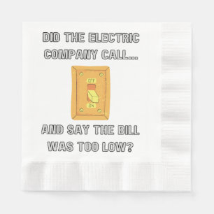 Funny Dad Sayings Napkin