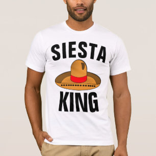 funny DAD SIESTA (NAP) KING T-shirts