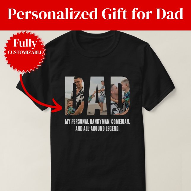 Funny Dad T-Shirt – Handyman, Comedian & Legend (Funny Dad T-Shirt – Handyman, Comedian & Legend)