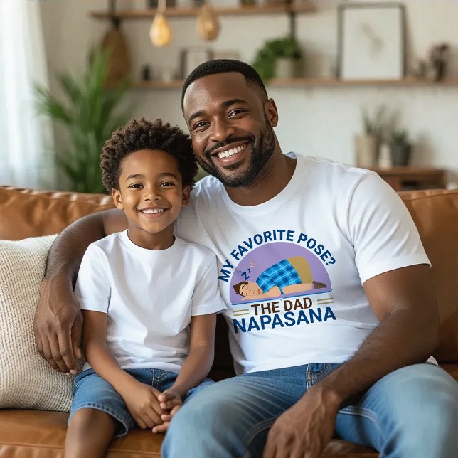 Funny Dad Yoga Napasana T-Shirt (Creator Uploaded)