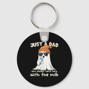 Funny Daddy Boo Halloween Family Matching Costume  Key Ring