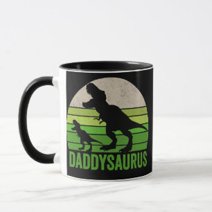 Funny Daddy Dinosaur Daddysaurus Fathers Day s Mug