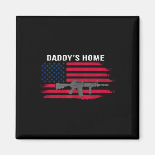 Funny Daddy's Home Trump 2024 Take America Back Magnet