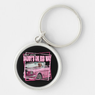 Funny Daddy's Home Trump Pink 2024 Take America Ba Key Ring