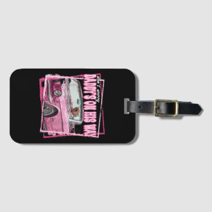 Funny Daddy's Home Trump Pink 2024 Take America Ba Luggage Tag