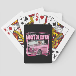 Funny Daddy's Home Trump Pink 2024 Take America Ba Playing Cards