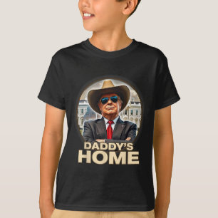 Funny Daddy's Home Trump Won 45 47 Take America Ck T-Shirt