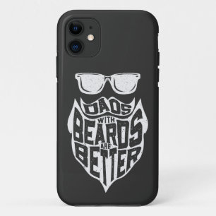 FUNNY DADS WITH BEARDS ARE BETTER FATHERS DAY Case-Mate iPhone CASE