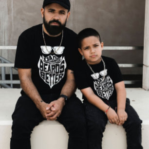 FUNNY DADS WITH BEARDS ARE BETTER FATHERS DAY T-Shirt