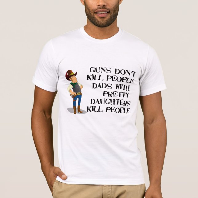 Funny Dads with Daughters Shirt (Front)