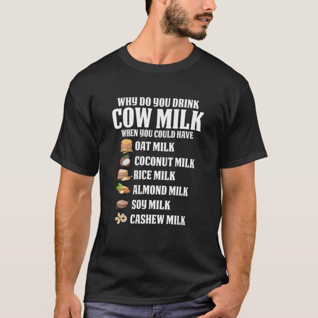 Funny Dairy Free Lactose Intolerance Lactose Free T-Shirt (Front)