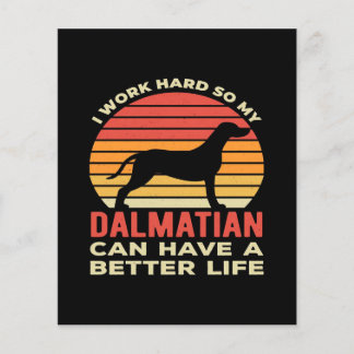 Funny Dalmatian|Dalmatian Dog Hair|DALMATIAN CANVA Flyer