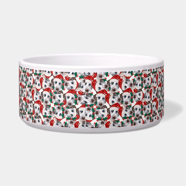 Funny Dalmatian Name Christmas Pattern (Left)