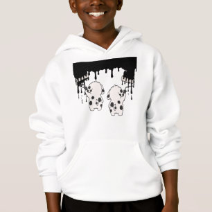 Funny Dalmatian Painters T-Shirt - Cute Dogs Paint