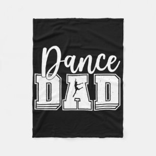 Funny Dance Dad Proud Dancer Dancing Fathers Day M Fleece Blanket
