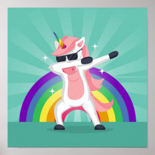 Funny dancing animal Poster