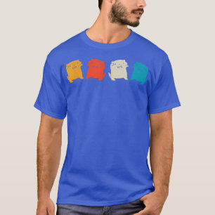 Funny Dancing Cats  Disco Cat Meme  Retro Party Ca T-Shirt