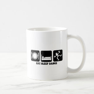 Funny dancing coffee mug