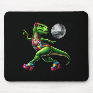 Funny Dancing Dinosaur1  Mouse Pad