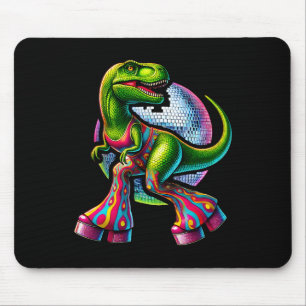 Funny Dancing Dinosaur  Mouse Pad