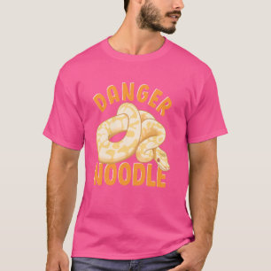 Funny Danger Noodle Snake Boys Snakes Meme Snek Ba T-Shirt