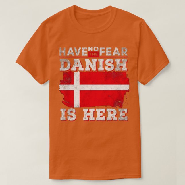 Funny Danish T-Shirt (Design Front)