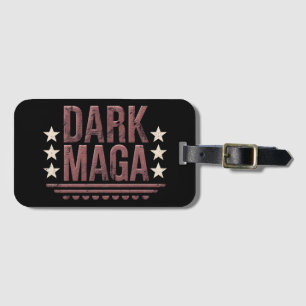 Funny DARK MAGA 2024 Luggage Tag