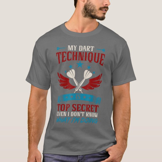 Funny Dart friends T-Shirt (Front)