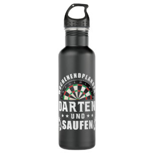 Funny Dart Outfit Weekend Planning Darts Sports 710 Ml Water Bottle
