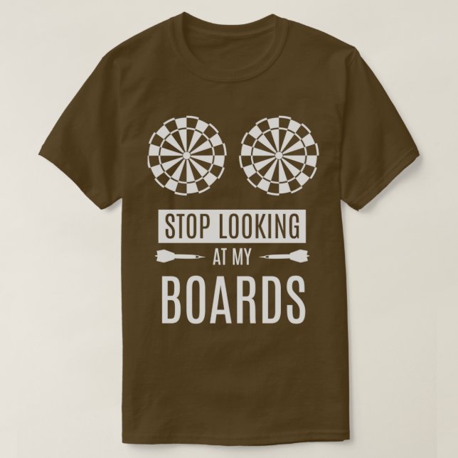 Funny darts design T-Shirt (Design Front)