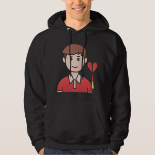 Funny darts for darts players Pally 20 darts Dar 1 Hoodie