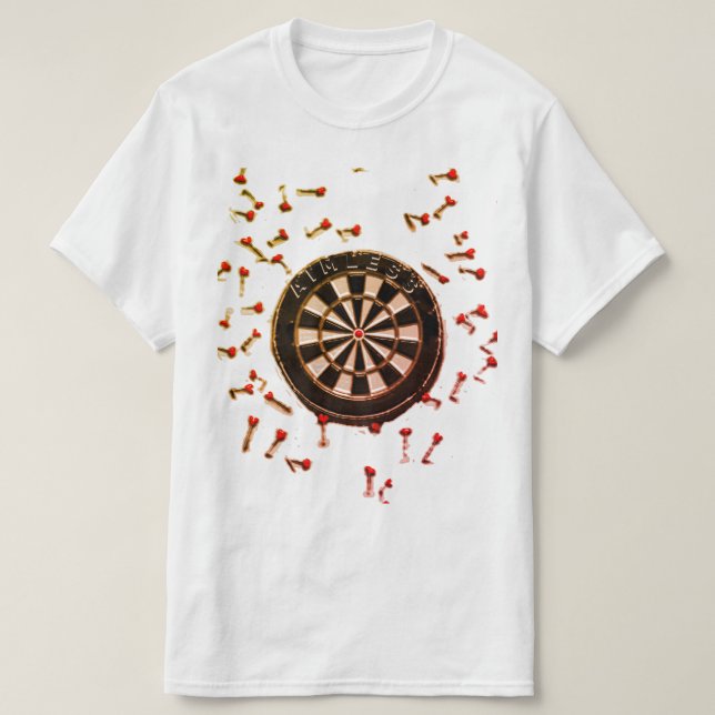 funny darts T-Shirt (Design Front)