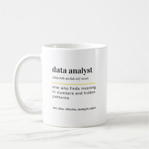 Funny Data Analyst Gift Coffee Mug