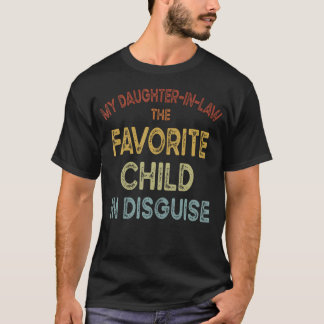 Funny Daughter In Law Quote Daughter In Law Favori T-Shirt