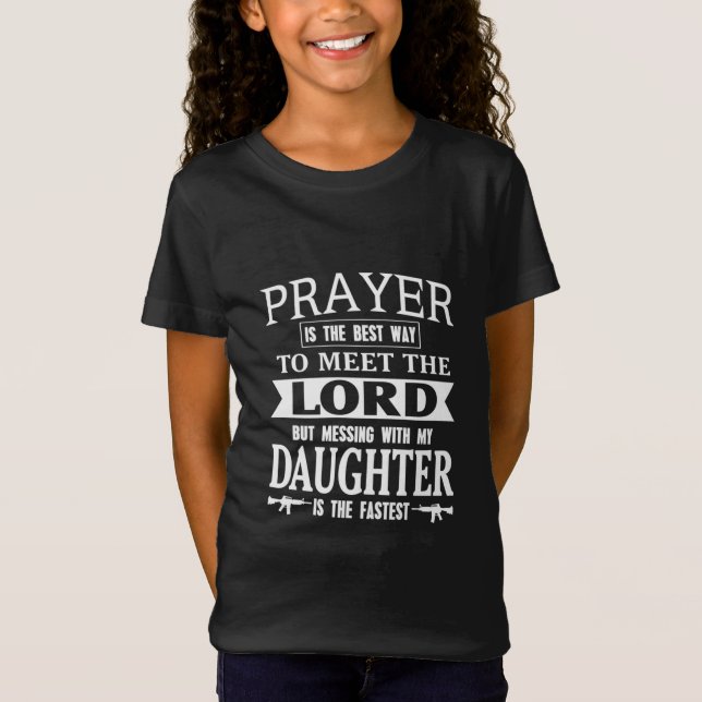 Funny Daughter Quote Gift For Daughter178 T-Shirt (Front)