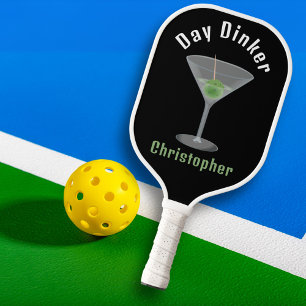 Funny Day Dinker Personalised Pickleballtini  Pickleball Paddle