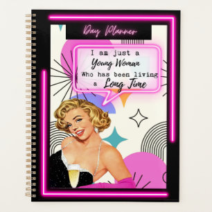 Funny Day Planner/Journal For Women Sassy-Girl Planner