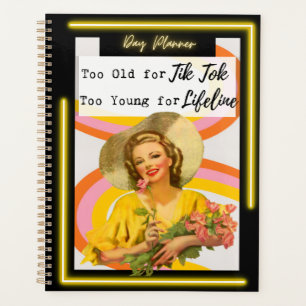Funny Day Planner/Journal For Women Sassy-TikTok Planner