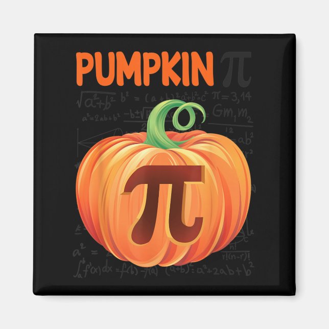 Funny Day Shirt Math Halloween Thanksgiving Magnet (Front)