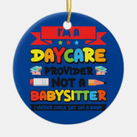 Funny Daycare Provider Children Education