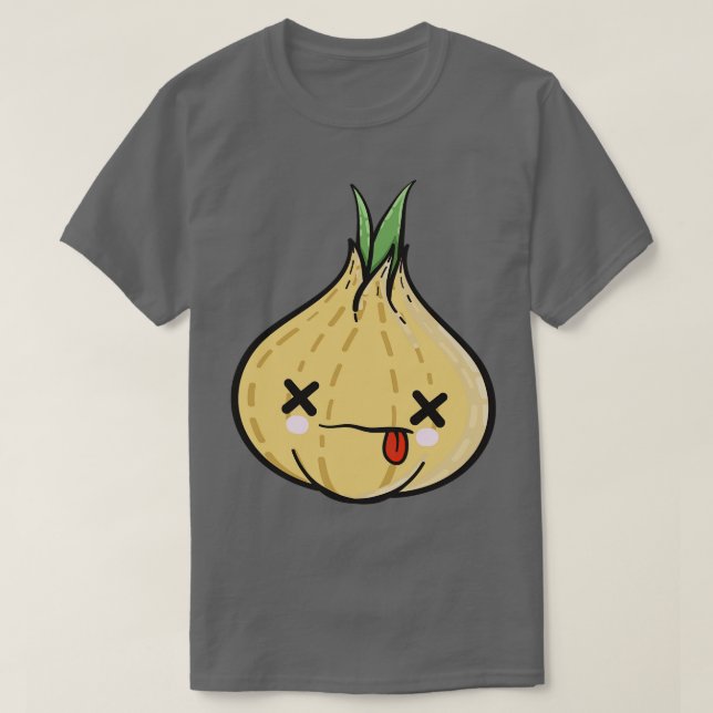 Funny Dead Onion  T-Shirt (Design Front)