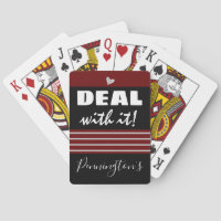 Funny Deal With It Family Name Wine
