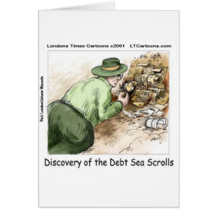 Funny Debt Sea Scrolls