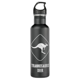 Funny Deer Dinosaur T-Rex Australian Kangaroo 710 Ml Water Bottle