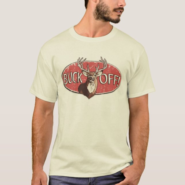 Funny Deer Hunter Gear by Mudge Studios T-Shirt (Front)
