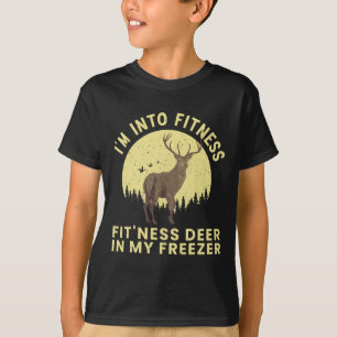 Funny Deer Hunting Art For Men Women Wildlife Hunt T-Shirt