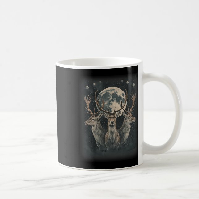 Funny Deer Hunting Hunter Shirt  Coffee Mug (Right)