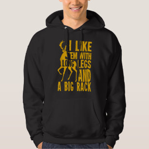 Funny Deer Hunting Quote Gift for Hunters Hoodie